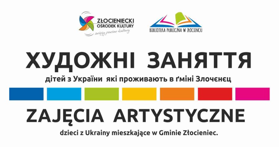 Zajęcia artystyczne dla dzieci z Ukrainy